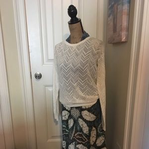Loft crew neck sweater-NWT